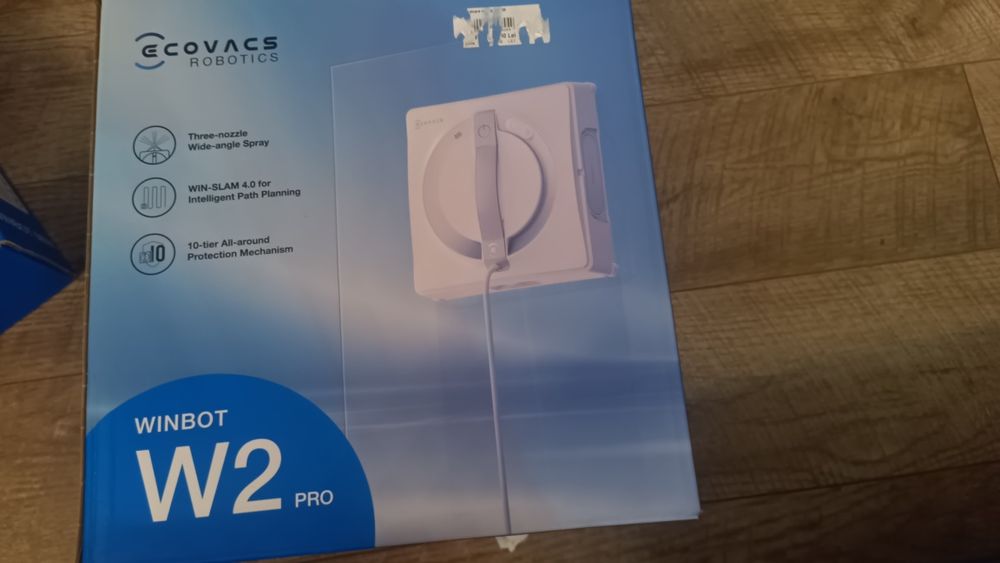 Aspirator de curatat geamuri Ecovacs WINBOT W2 Omni,