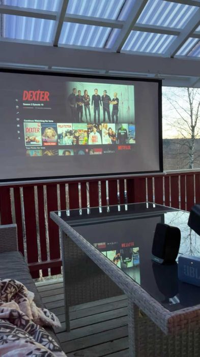 VideoProiector Full HD 1080P LED Android 11 4K Native 10000 Lumeni