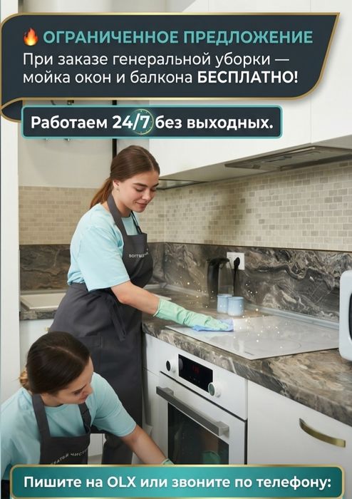 Клининг Уборка Астана