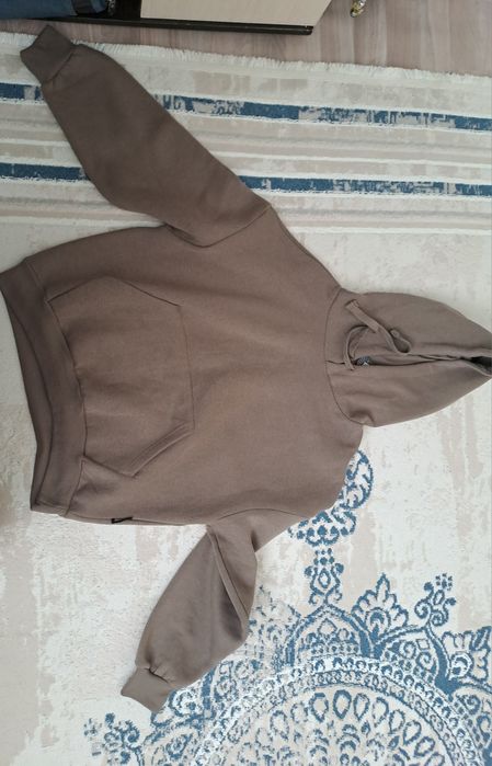 худи новый,бежевого цвета,sinsay