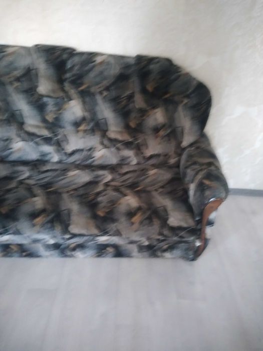 Диван велюр и кресло