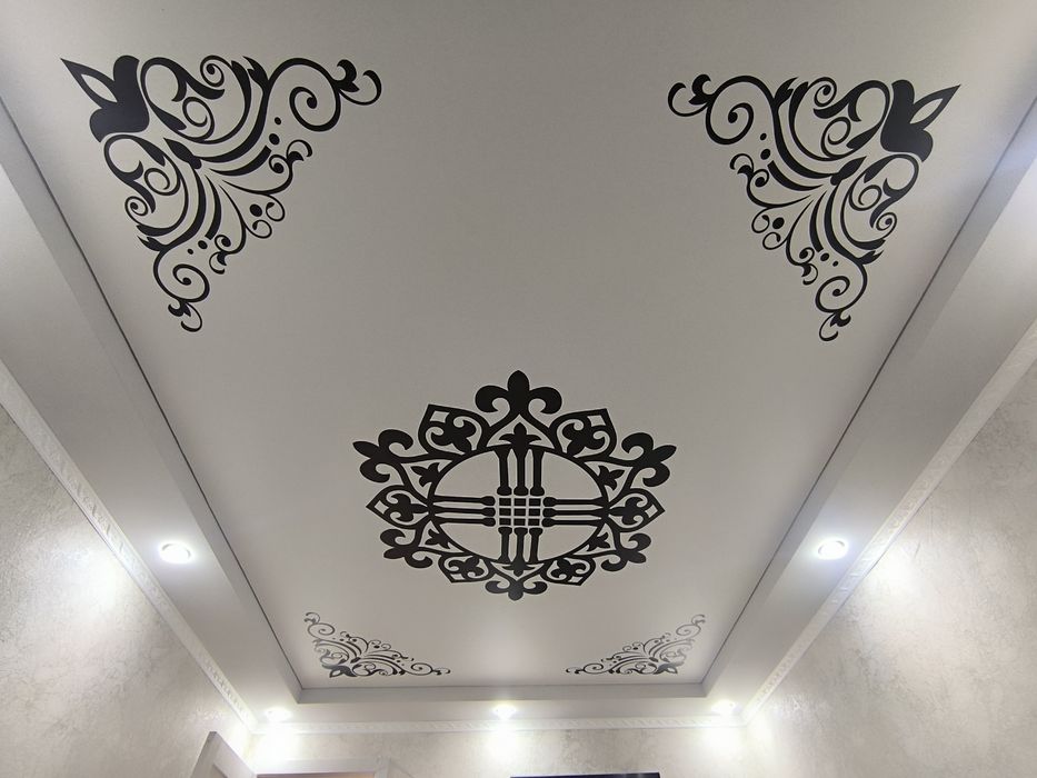 Натяжные потолки от 1200тг