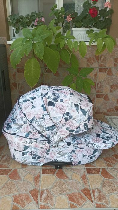 Комбинирана количка 2в1 Bebetto Nitello Flower