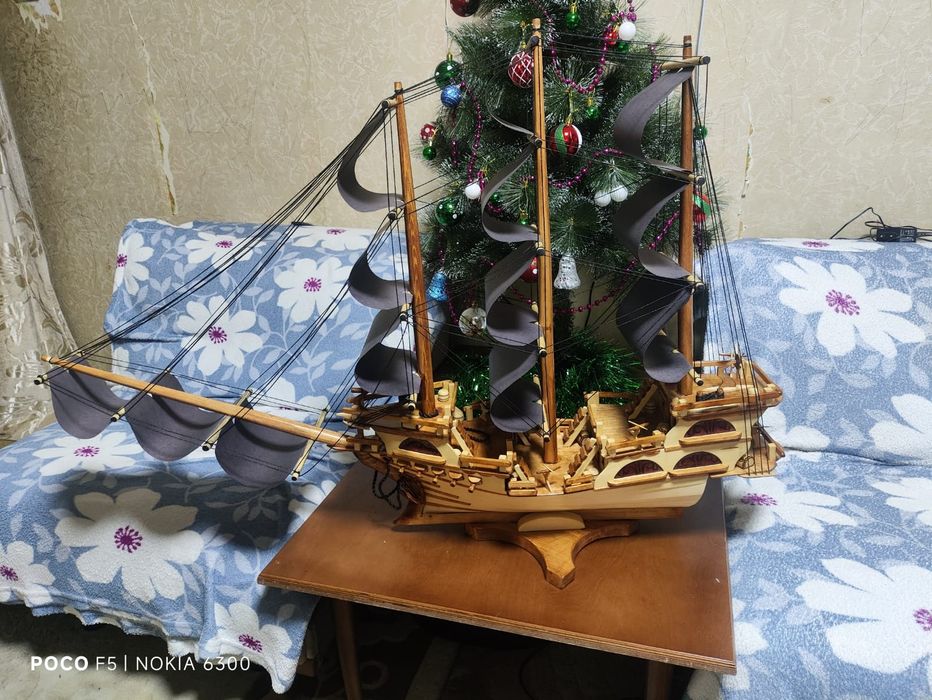 Продам корабль ручной работы