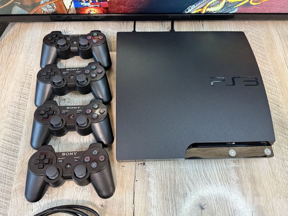 Ps3 Slim 250GB oyinlari bilan