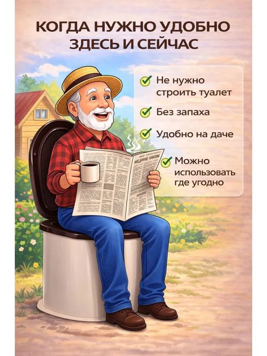 Туалет дачный без дна