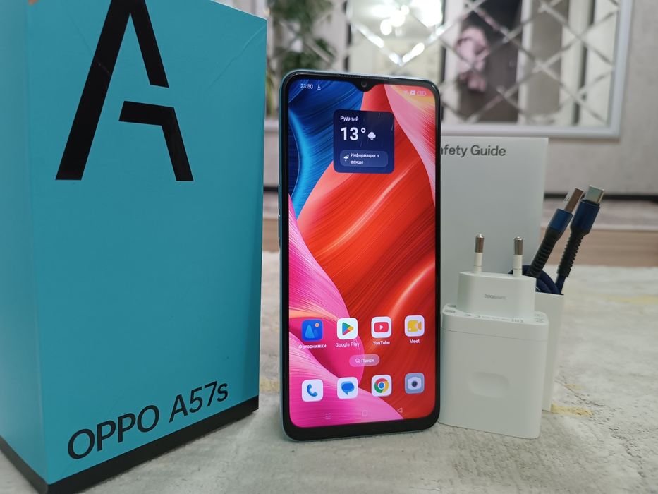 Oppo A57s / 128GB Полный комплект.