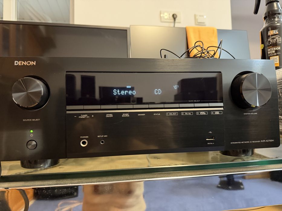 Receiver Denon AVR-X2700H,7.2/Dolby Atmos,8K,Wifi/Bluetooth/Heos