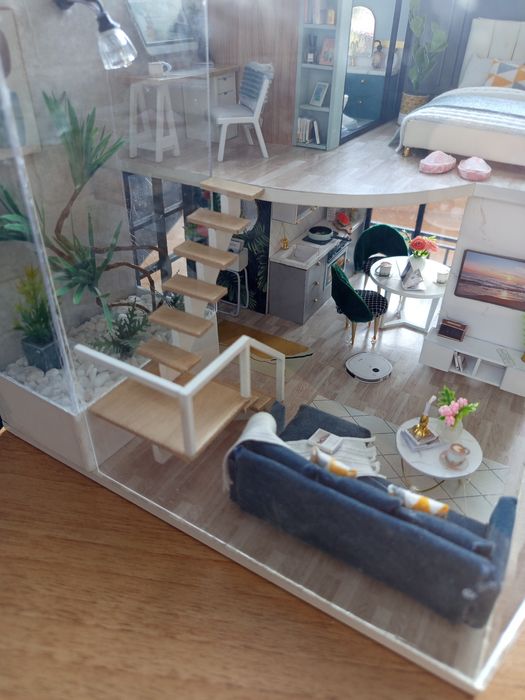 Румбокс Домик Интерьерный Ночник