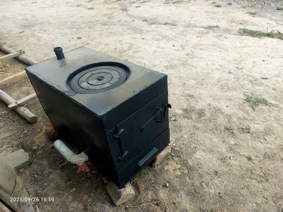 Котёлная (угловой) печь