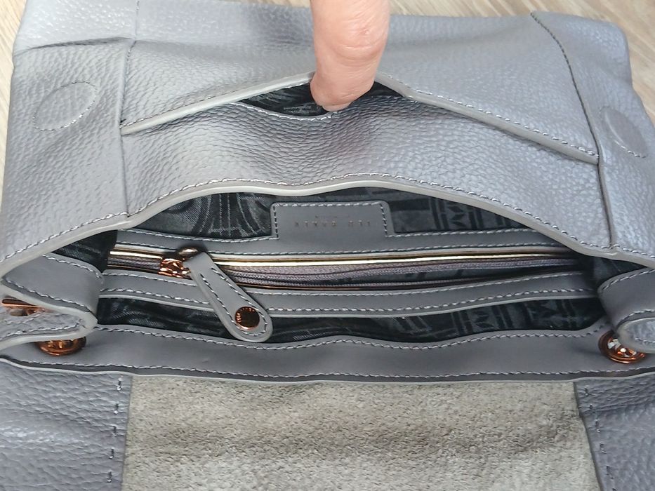 Кожена чанта Ted Baker Parson