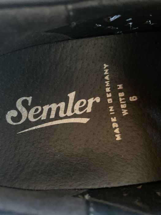 Женские лоферы «SEMLER» 38,5-размера / ГЕРМАНИЯ  / НАТУРАЛЬНАЯ КОЖ