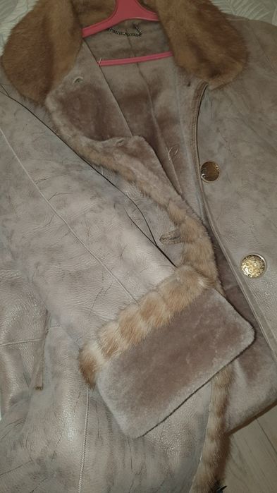 Дублёнка овчина/норка, Турция