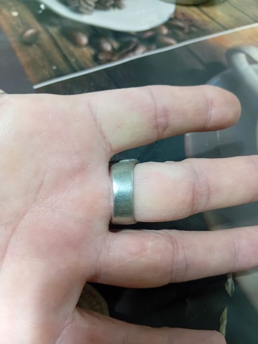 Серебряная печатка,с ликом Девы Марии.