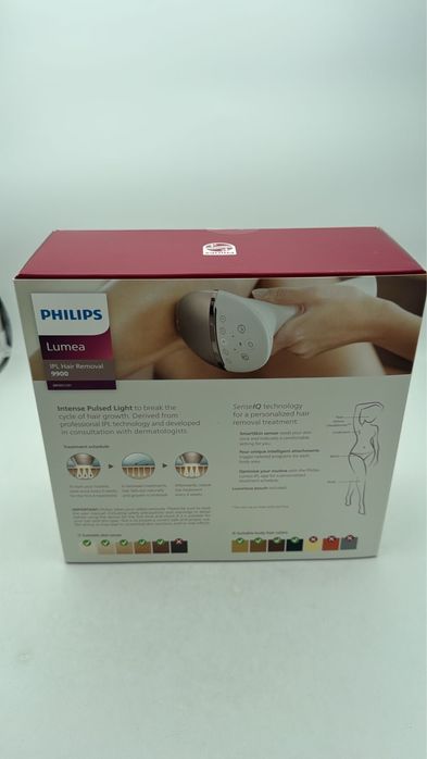 Aparat de epilat Philips Lumea Ipl 9900 BRI951 Model 2025 nou 4 capete sigilat