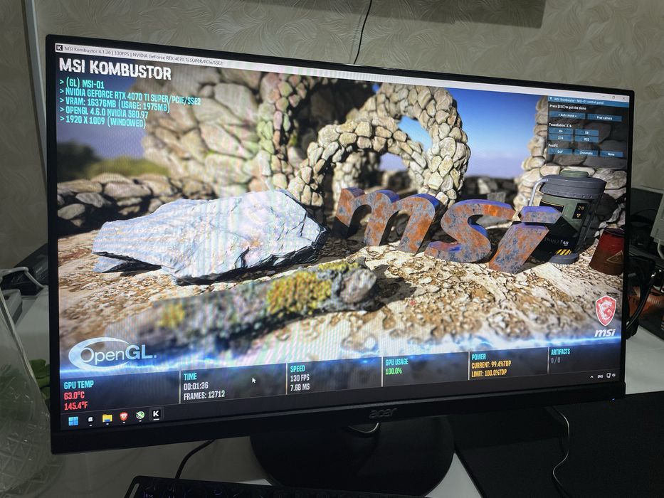 Монитор Acer 390hz 24.05 IPS