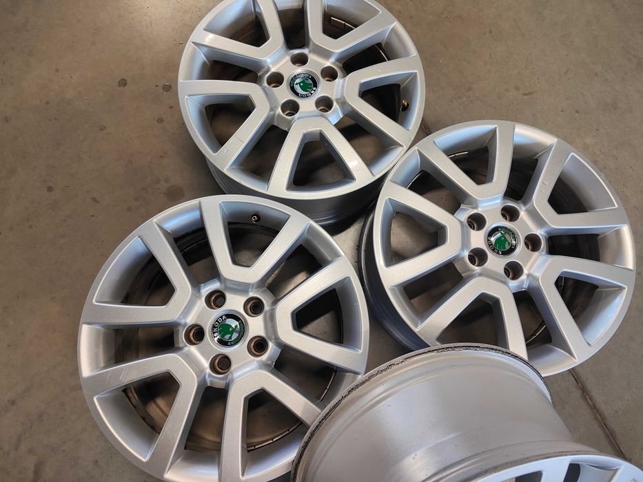 4бр.алуминиева джанта 17цола за Skoda 5x112