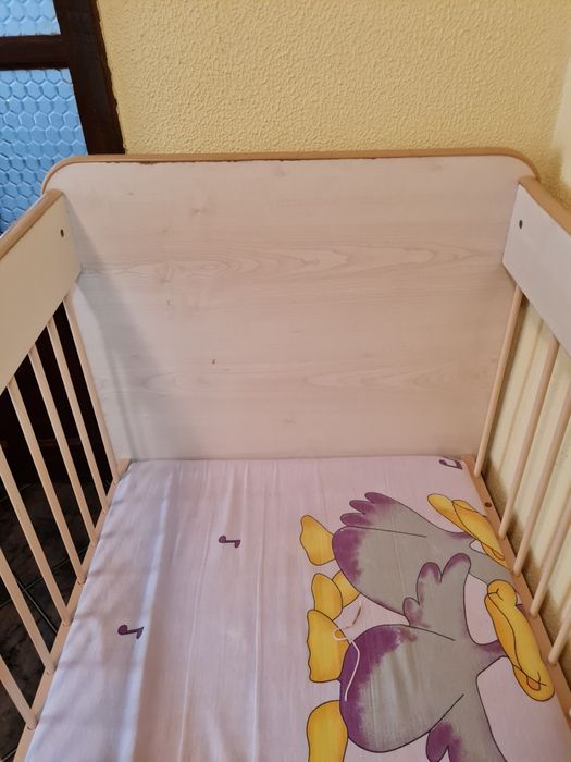 Дървена кошара използвана.