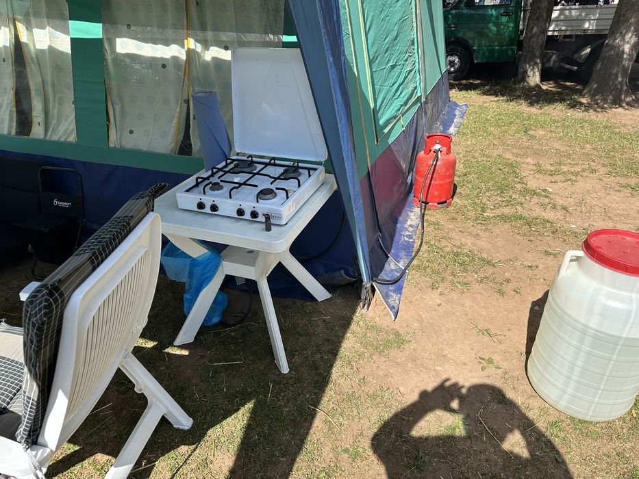 Пластмасова маса градинска или за къмпинг