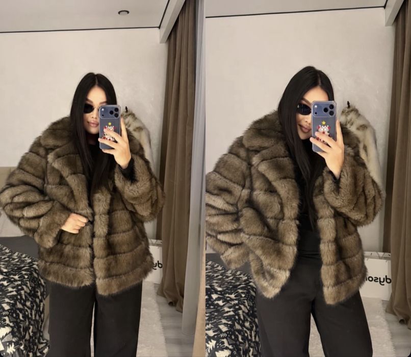 Шуба под соболь новая