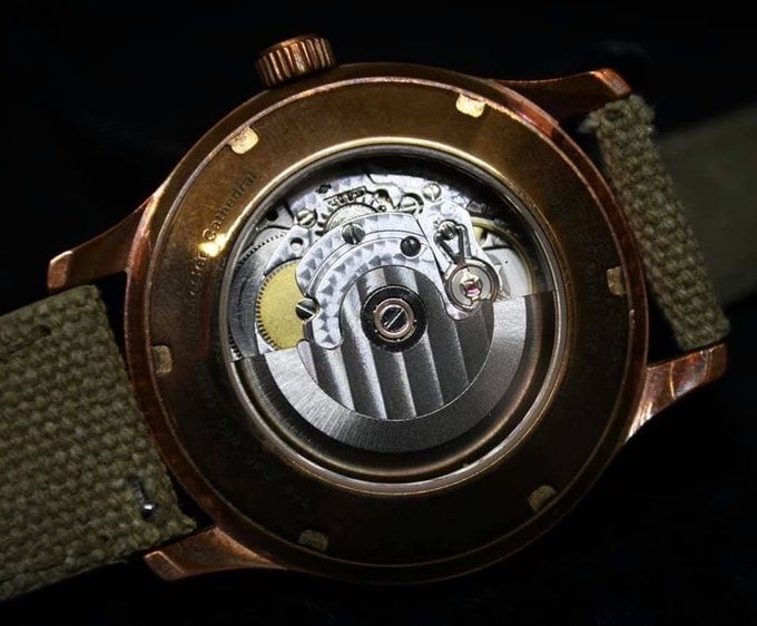 Ceas  diver bronz/cupru/alamă The 220 Watch Co. calatrava