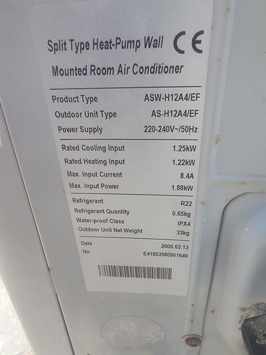 Наружные блок рабочии,компрессор