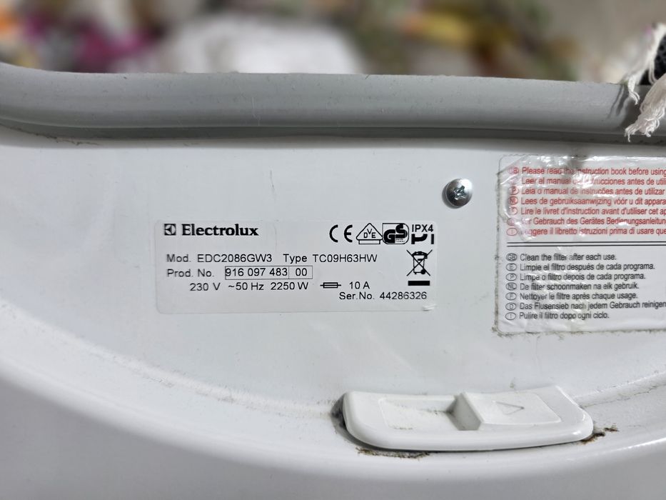 Uscător de rufe Electrolux