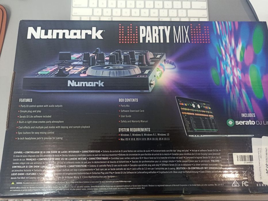 Dj-контроллер Numark. Привезено из США. Новый (open box)