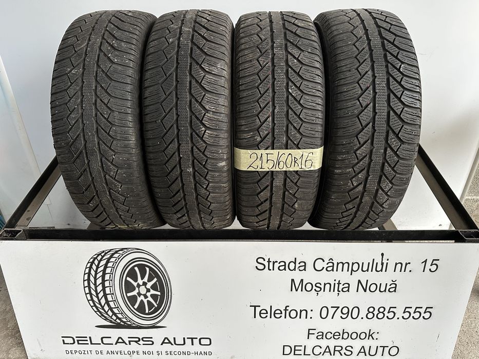 Set anvelope 215/60 R16 Semperit iarnă