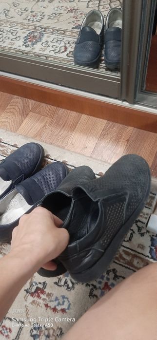 кожанная обувь 5000тг