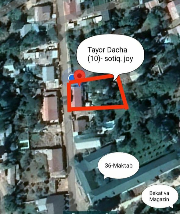 Uy Sotiladi 10 Sotkli Yusufxonaga va Chimgonga Yaqin joyda joylashgan