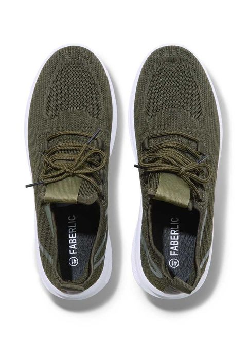 Мужские кроссовки Classic, цвет хаки - Обувь на Каждый День