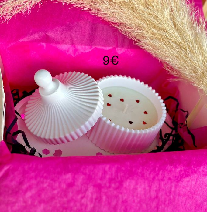 Ароматни свещи от 100% соев восък(ръчна изработка)