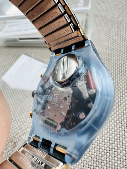 Ceas colectie Swatch Chrono La Reine Prochaine (SCN114) din 1994