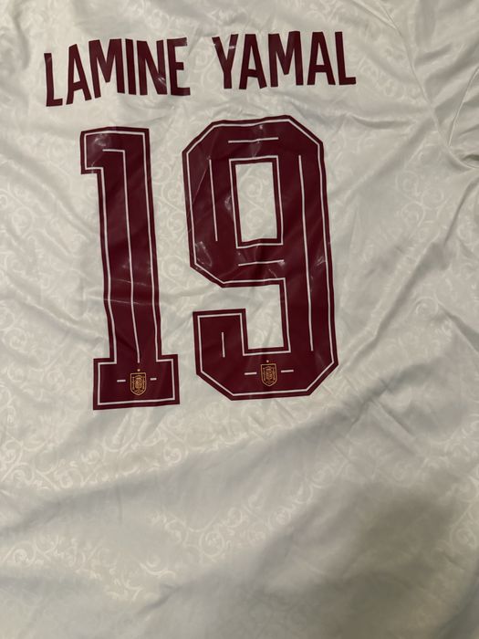 tricou Lamine Yamal Away Spania