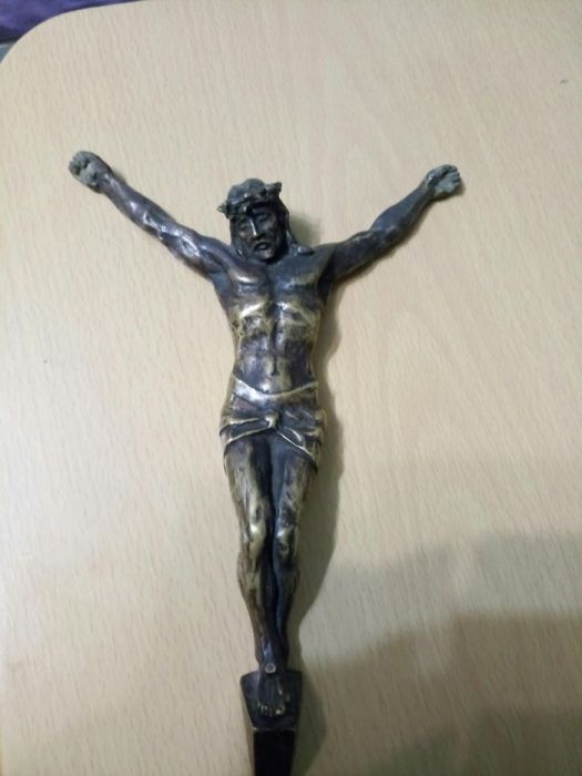 Старинное Распятие из бронзы