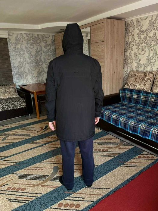 Осенняя удлиненная куртка