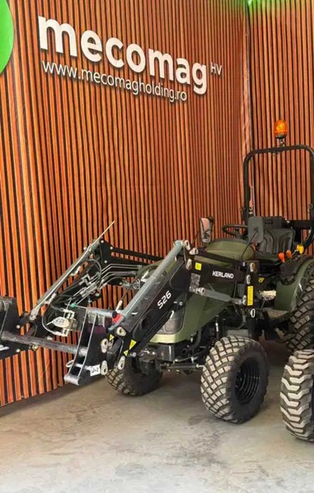 Mecomag | Tractor Startrac 26 CP 4x4 - NOU, ideal ferme mici - Verde