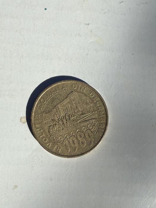 Monedă de colecție 50 bani – 1989