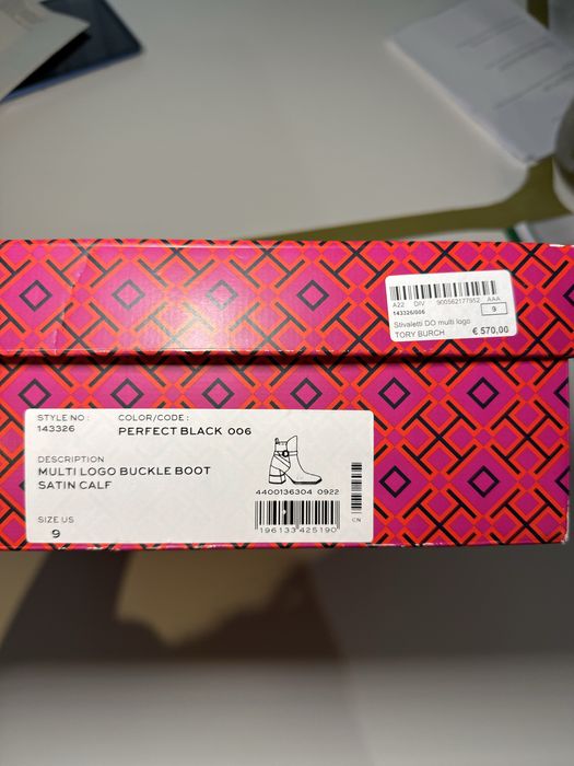 Ghete Tory Burch din piele