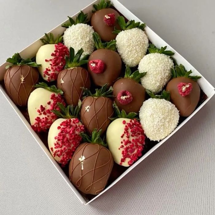 Клубника в шоколаде