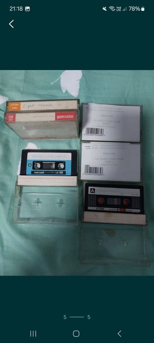 Lot casete audio 48 bucati