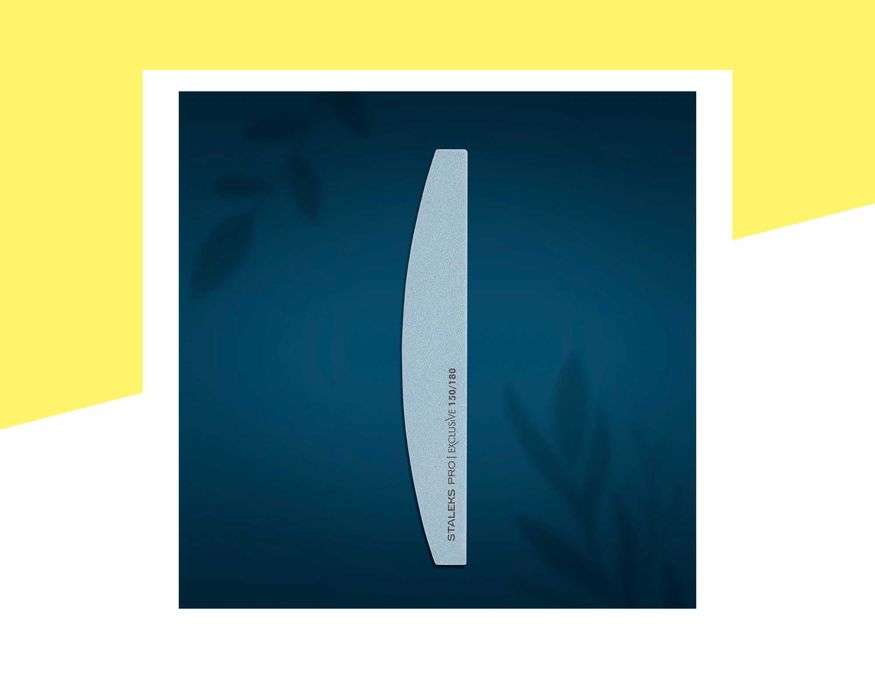 Минерална пила за нокти 150/180 грит Staleks Pro EXCLusive NFX-42/10