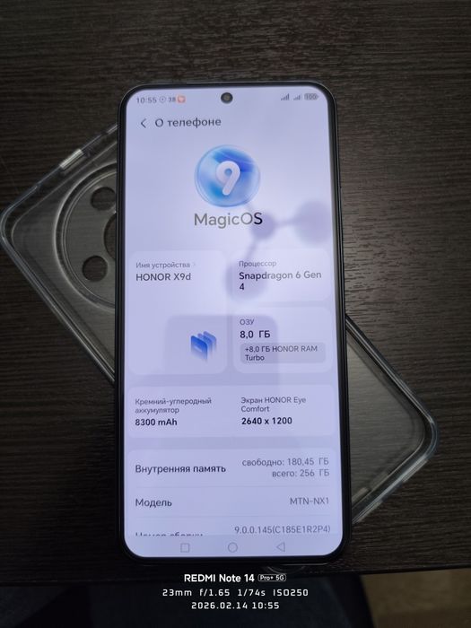 Honor X9D 8/256 gb black ideal