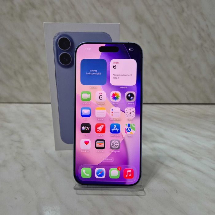 Telefon Apple iPhone 17 Blue 256gb Ca Nou Zeus Amanet Rahova 35113
