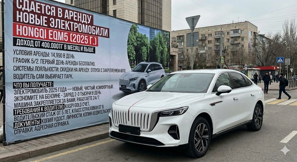 Сдается honqi eqm5