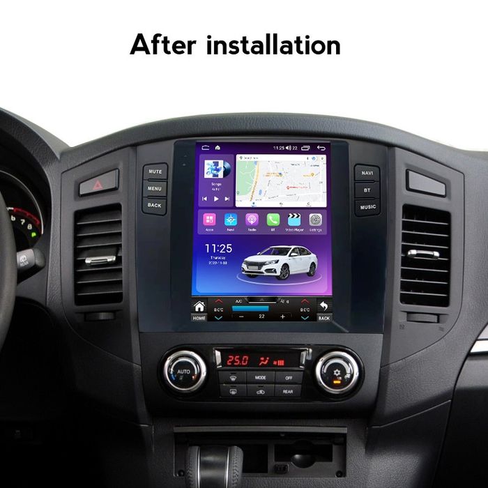 Android магнитола PaJero Mitsubishi