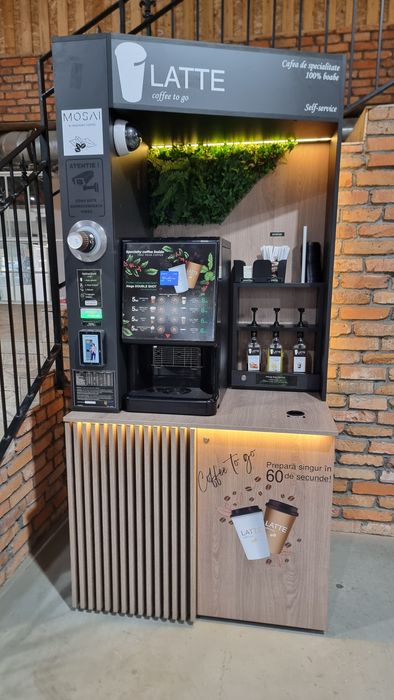 Vând statie de cafea self service CU LOCAȚIE!