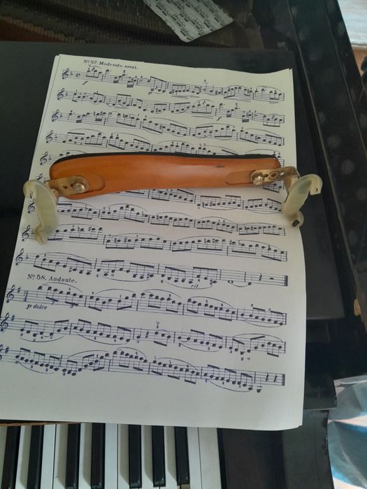 Contrabărbie vioară, reglabilă 1/2-3/4