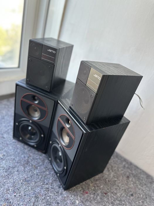 Set boxe Jamo Vintage – Jamo Magic 6 + Jamo Satellite | Made in Denmark | Sunet Hi-Fi